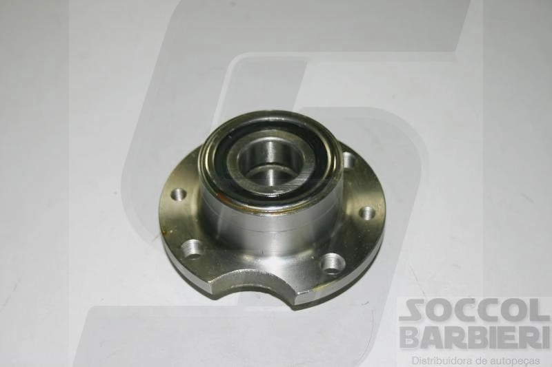 CUBO RODA TRASEIRO COM ROLAMENTO SEM ABS RECORTE LATERAIS FIAT FIORINO 94/ ELBA 95/ STRADA 98/15
