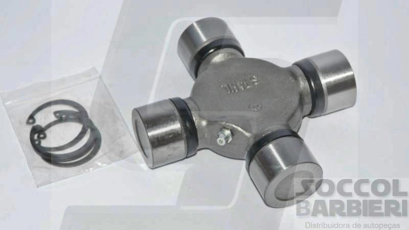CRUZETA CARDAN 34,9X126,1 QUATRO CHAVETAS EXTERNAS VW 12.140T/12.170/14.150/14.170/16.170/22.140- 34.9X126.1MM