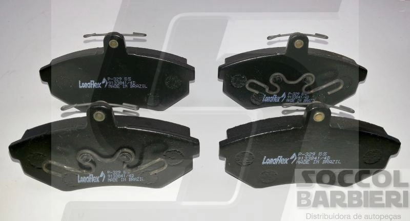 PASTILHA FREIO RODA DIANTEIRA VW GOLF GL 1.8 95/ GLX 2.0 94/98 GTI POLO CLASSIC 97/