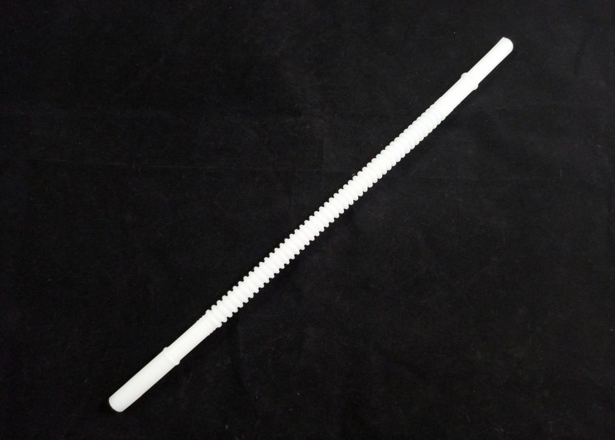 TUBO CORRUGADO BOMBA DE COMBUSTÍVEL - 320MM -  BOCAL 7,5MMX9,0MM