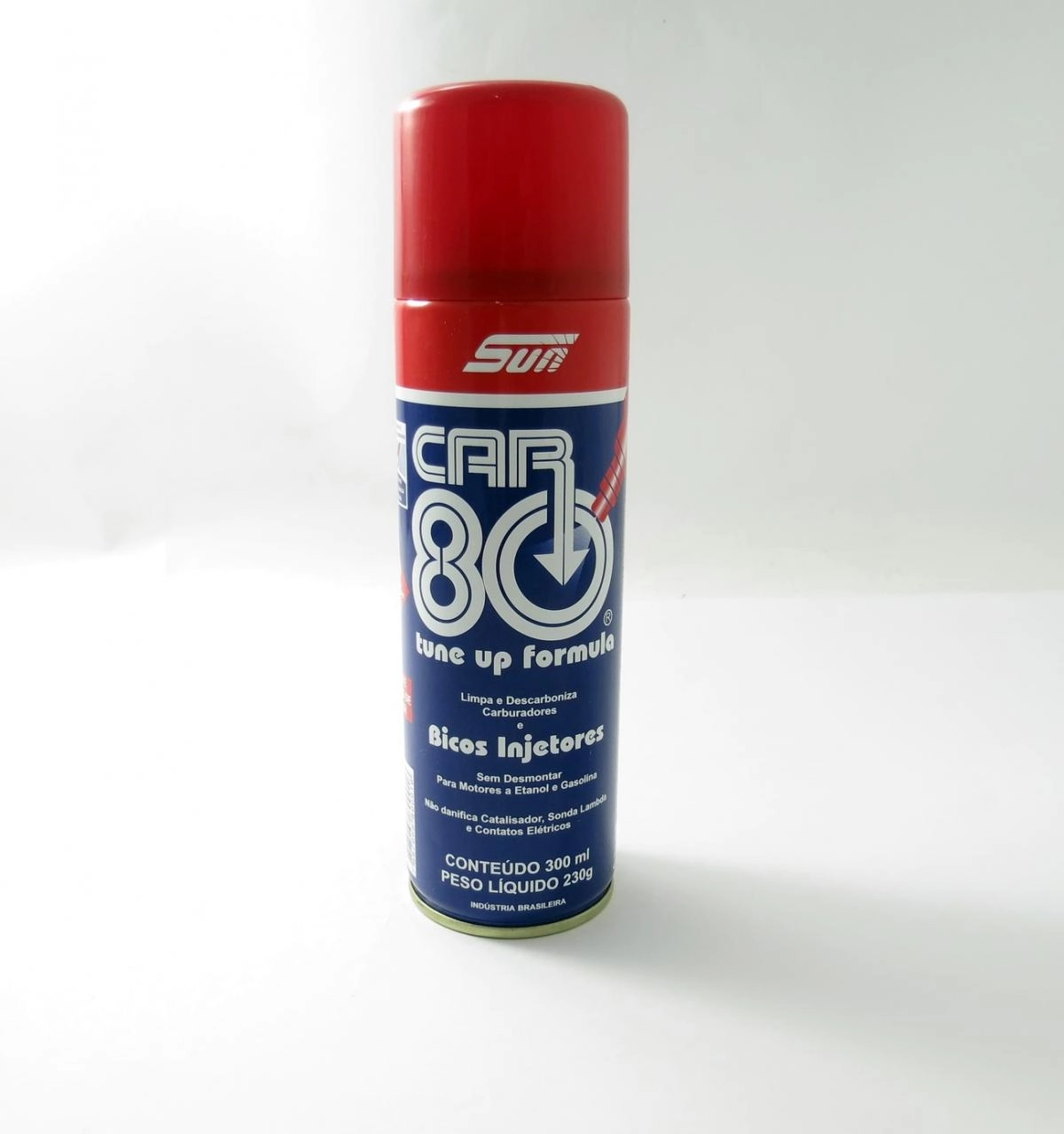 DESCARBONIZANTE CAR 80 INJEÇÃO ELETRÔNICA CARBURADORES 300ML SPRAY CAIXA COM 12