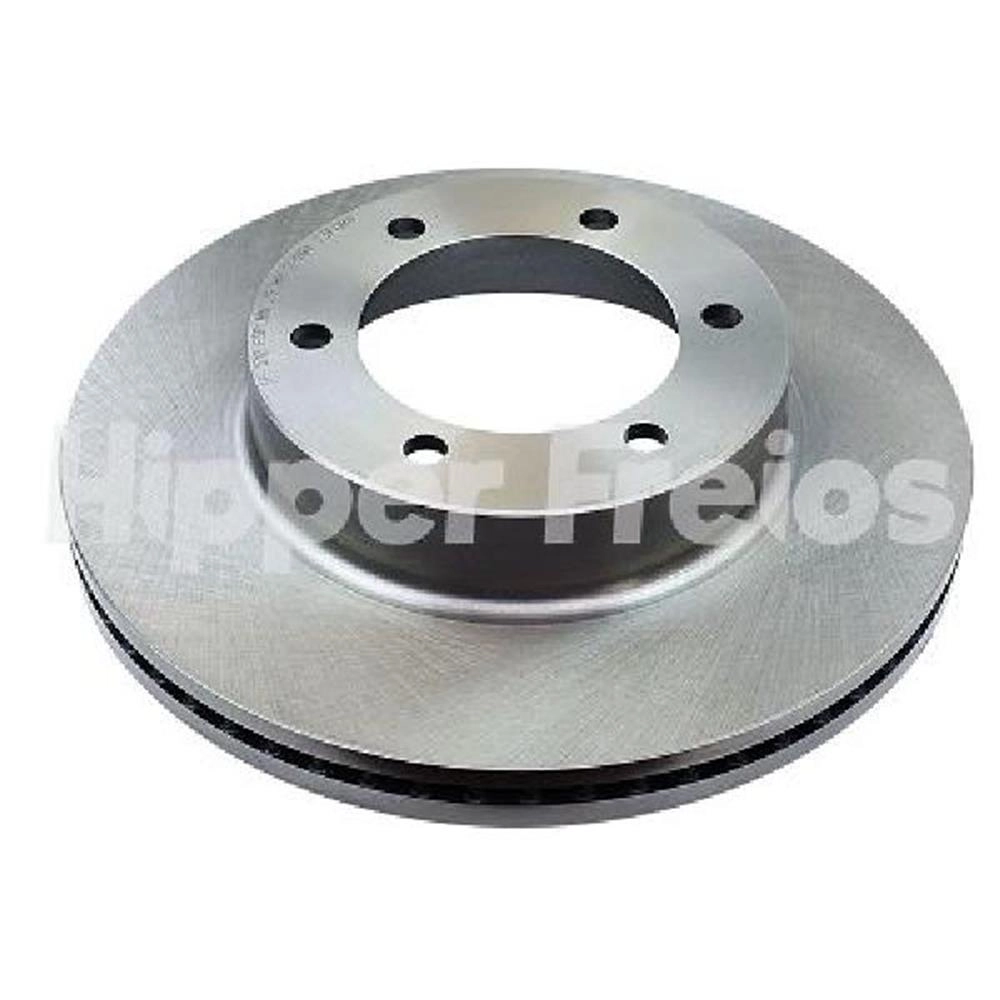 DISCO DE FREIO DIANTEIRO TOYOTA HILUX SW4 2.5/2.8/3.0 TURBO 2005/ - VENTILADO 318,50MM 6 FUROS