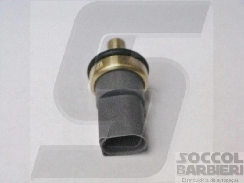 SENSOR TEMPERATURA/PLUG ELETRÔNICO ÁGUA INJEÇÃO ELETRÔNICA COR CINZA ESCURO ENCAIXE ELETRONICO VW NOVO GOL 08/ FOX 10/ POLO 02/ GOLF 1.6 97/ PASSAT 05/