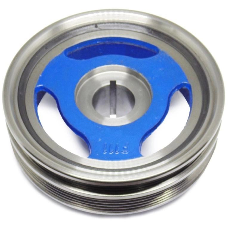 POLIA DO VIRABREQUIM -DAMPER - DUPLA 1 PISTA POLY V 5PK / 1 PISTA POLY V 3PK - S-10 2.5 16V (DIR. HI
