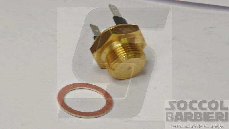 INTERRUPTOR TÉRMICO RADIADOR OPCIONAL PARA ACIONAMENTO VENTILADOR FIAT/FORD/GM/VW GASOLINA/ALCOOL