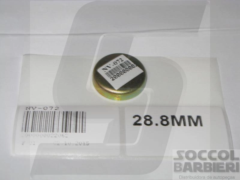 SELO MOTOR 28.8 MM BLOCO MOTOR/TAMPA VIRABREQUIM 28,80MM FIAT MITSUBISHI L-200 1996/2006 VW CAMINHOES