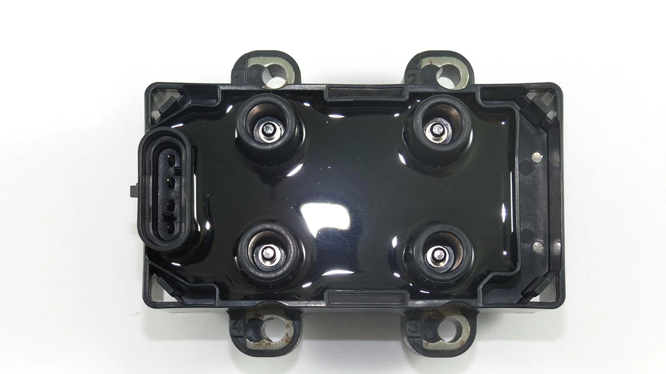 BOBINA DE IGNIÇÃO RENAULT CLIO/KANGOO/TWINGO/LOGAN/SANDERO 1.0/1.6 98/12 - CONECTOR 4 PINOS OVAL