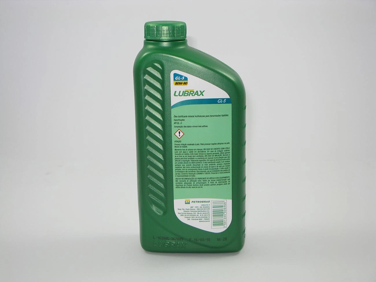 ÓLEO PARA CÂMBIO MANUAL E DIFERENCIAL SAE 80W90