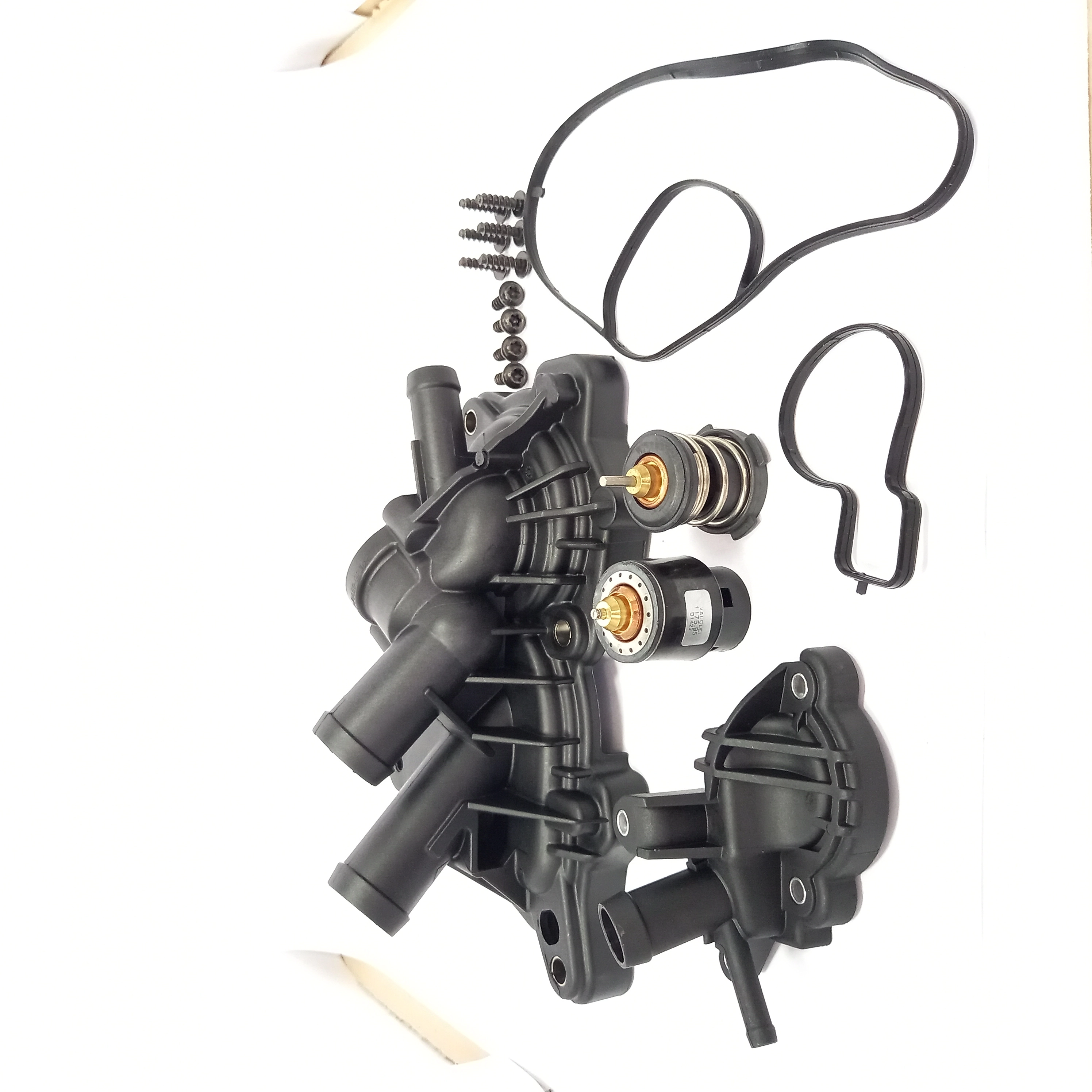 VALVULA TERMOSTATICA VW FOX/GOL 14/18 POLO 17/20 SAVEIRO 15/16 UP 14/18 VIRTUS 17/21 1.0/ COMPLETA