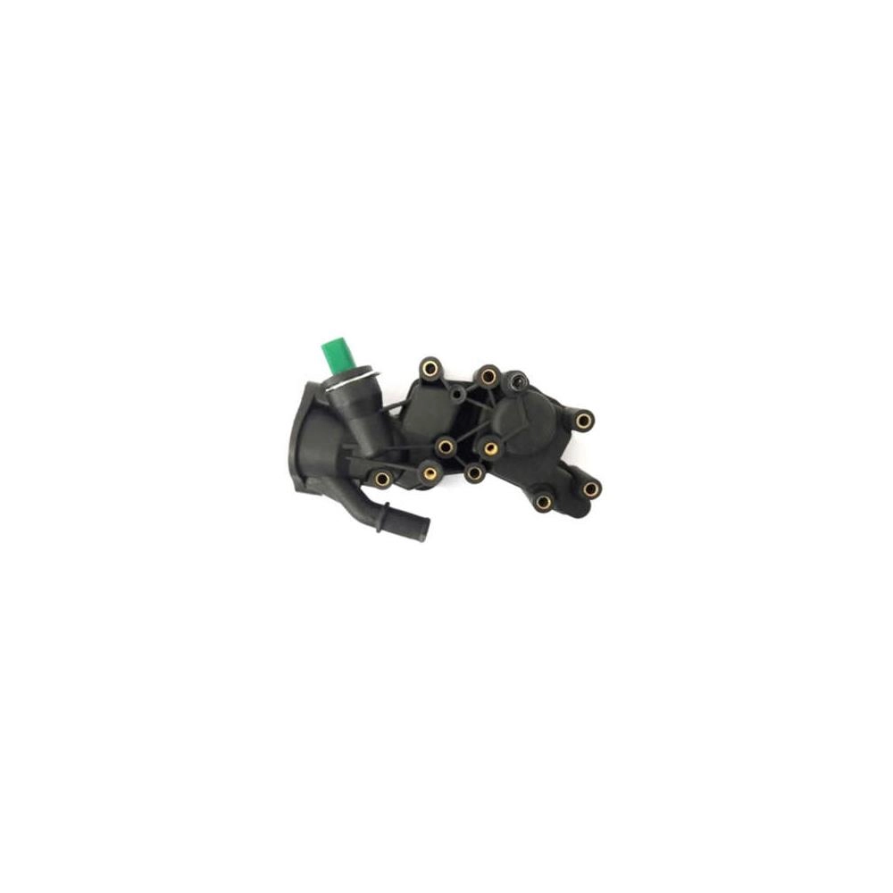 CARCAÇA PLÁSTICA VÁLVULA TERMOSTÁTICA CITROEN C3 1.5 14/18 - PEUGEOT 208 13/17 - MOTOR TU4M
