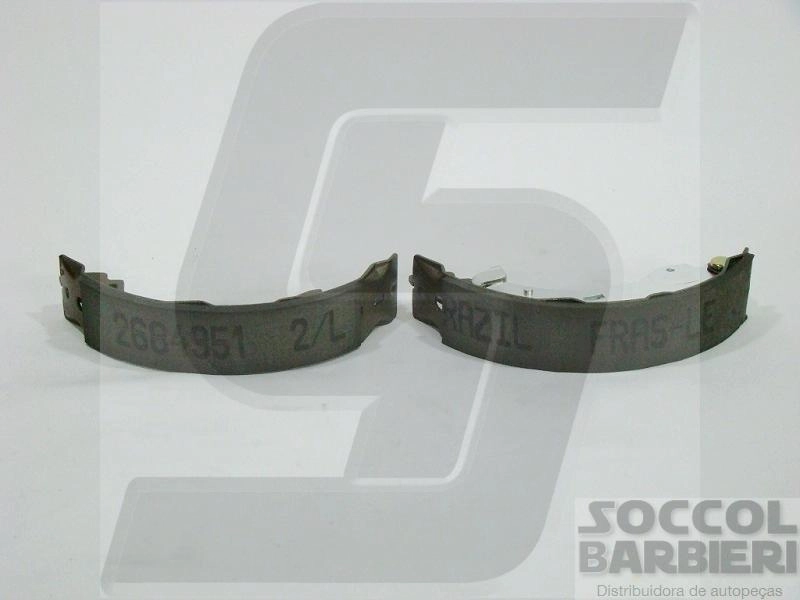 SAPATA DE FREIO TRASEIRA RENAULT LOGAN 1.6 2007/2013 - SANDERO 2007/ - 39X203MM