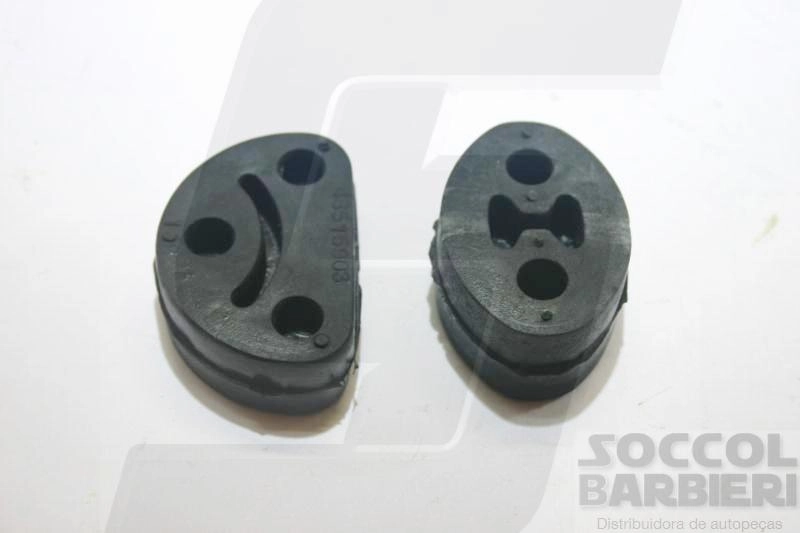 KIT BUCHAS SILENCIOSO COXIM ESCAPAMENTO FIAT PALIO