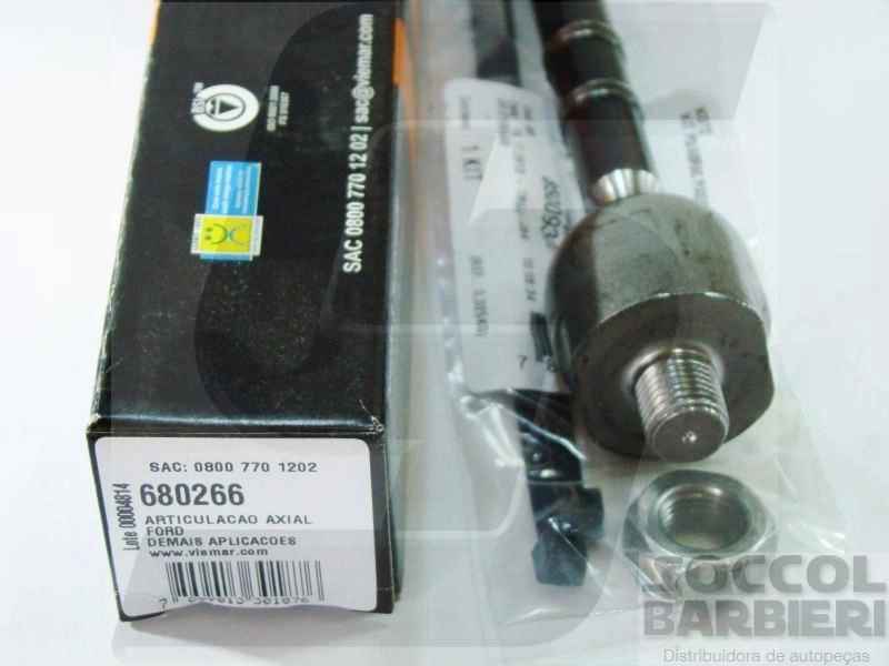ARTICULAÇÃO/BARRA AXIAL M14X1,5 DIREÇÃO HIDRÁULICA FORD ECOSPORT 4X4 03/12