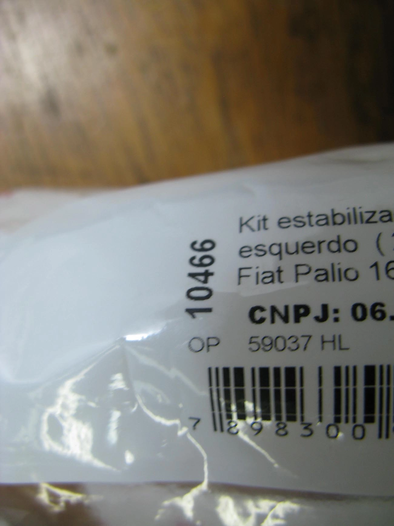 KIT ESTABILIZADOR DIANTEIRO 20MM ESQUERDO FIAT PALIO/SIENA 16V