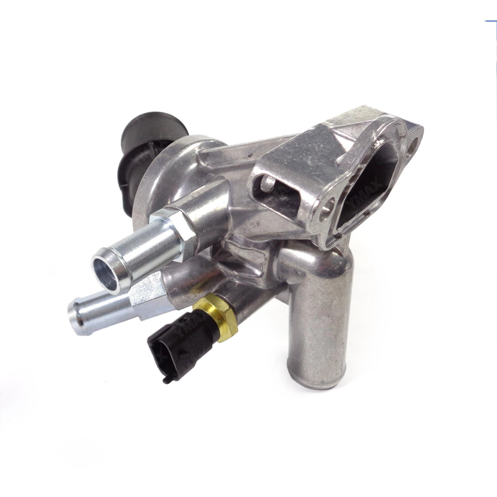 VALVULA TERMOSTATICA COM CARCACA ALUMINIO COM SENSOR GM NOVA S-10/TRAILBLAZER 2.8 TURBO 2012/2013