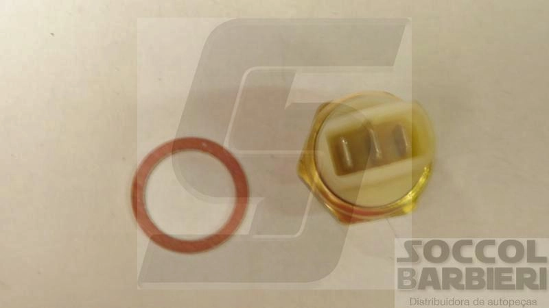 INTERRUPTOR TÉRMICO RADIADOR PARA ACIONAMENTO VENTILADOR VW GOL/SANTANA/LOGUS 2.0 COM AR CONDICIONADO 3 PINOS