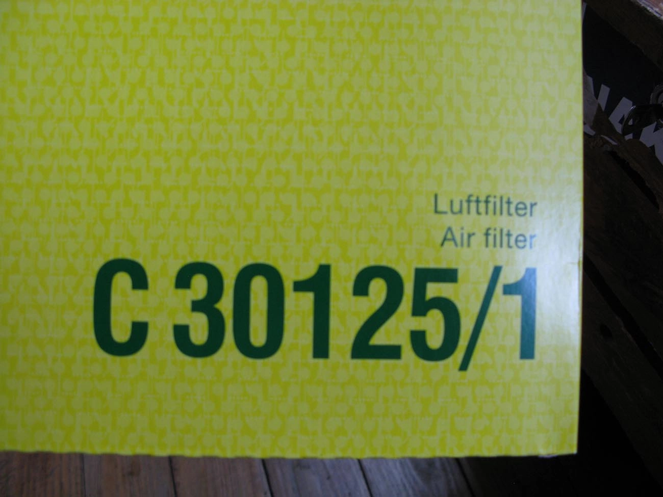 FILTRO AR GM CORSA NOVO 1.0/1.4/1.8 2002/2014 MERIVA 2003/2012 MONTANA 2004/2010