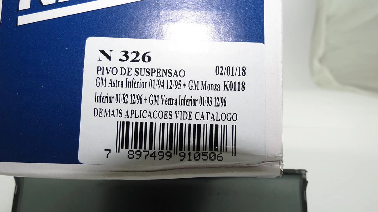 PIVÔ SUSPENSÃO INFERIOR GM ASTRA 95/96 CALIBRA 93/97 MONZA 82/96 VECTRA 94/96 LD/LE