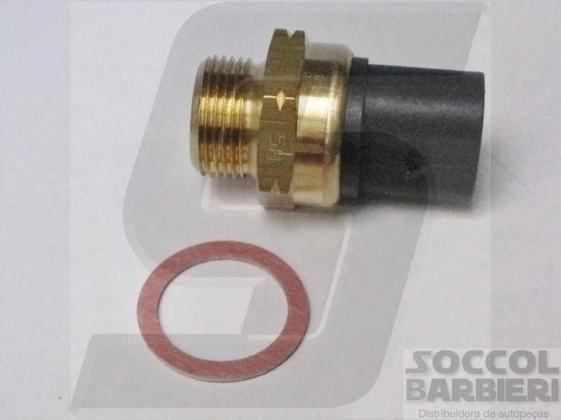 INTERRUPTOR TÉRMICO RADIADOR PARA ACIONAMENTO VENTILADOR FIAT TEMPRA PALIO 1.0/1.5 TIPO SEM AR CONDICIONADO