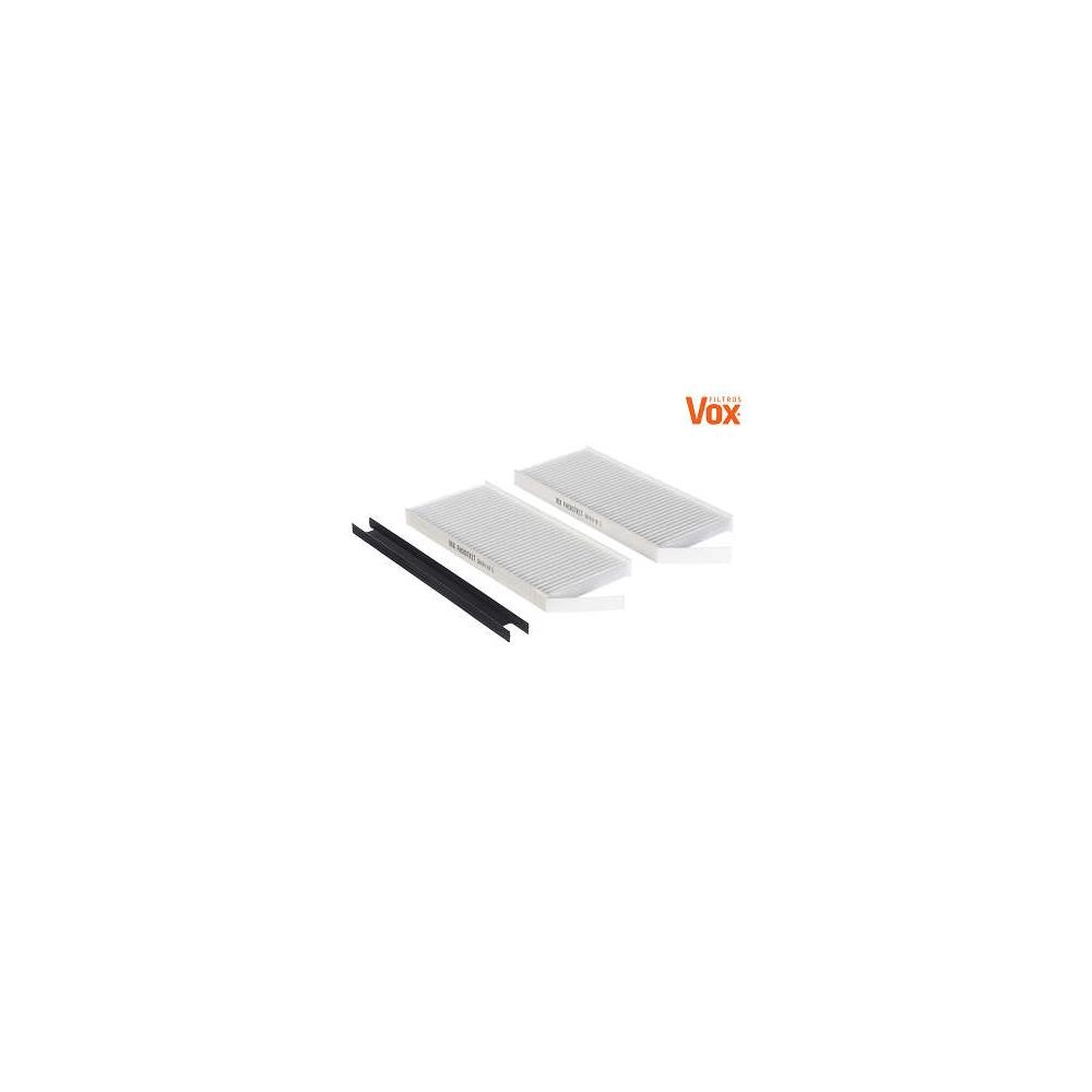 FILTRO AR CONDICIONADO/CABINE RENAULT MASTER 2.3 16V 03.2012/ - KIT COM DOIS FILTROS