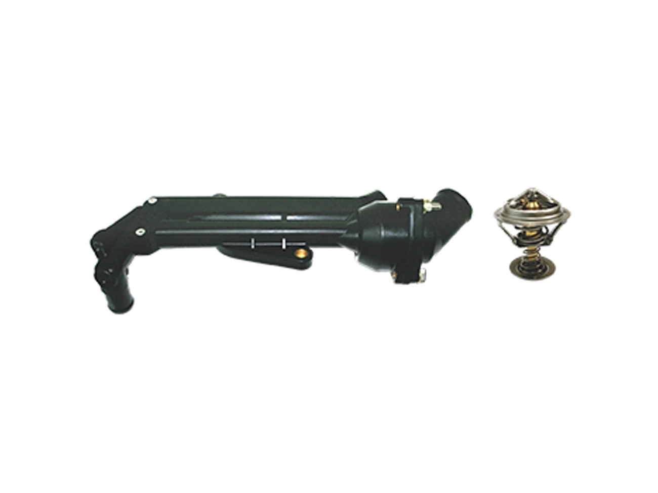 KIT CARCACA COM VALVULA TERMOSTATICA GM ASTRA/ZAFIRA 04/ NOVO VECTRA 06/ - FLEX