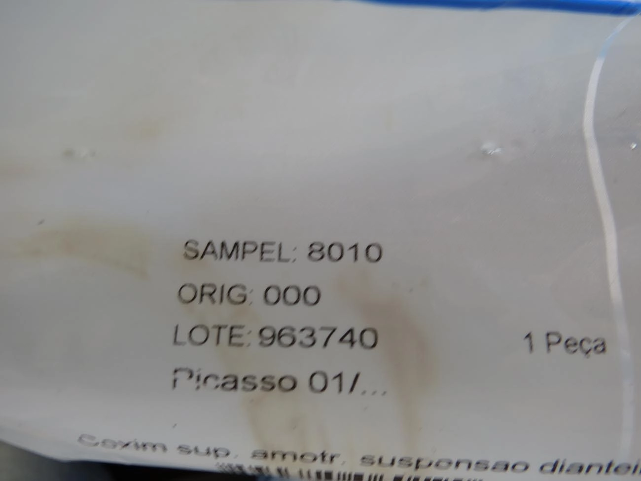 COXIM AMORTECEDOR CITROEN PICASSO 2001/ - PARTNER/BERLINGO 97/ - DIANTEIRO S/ROLAMENTO