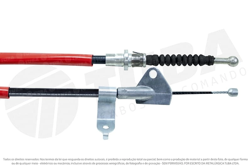CABO DE FREIO TRASEIRO DIREITO TOYOTA COROLLA 2009/2014 - 1875MM