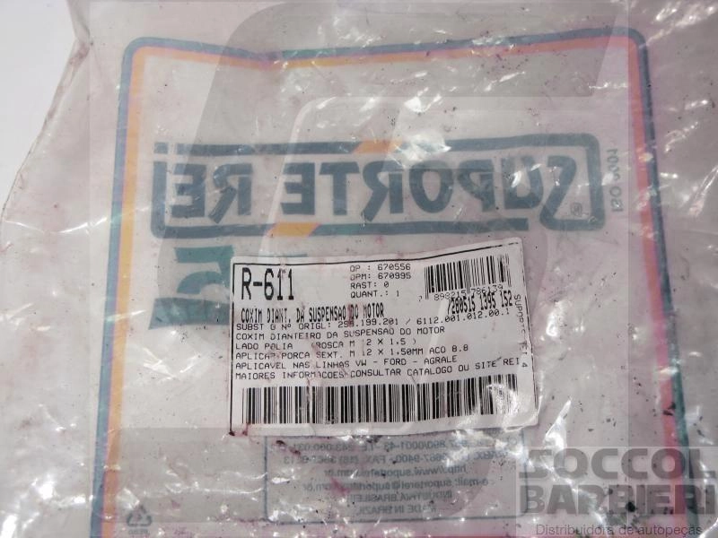 COXIM DIANTEIRO MOTOR FORD F-1000 - F-4000 93/ - CARGO 814/815/915 - VW 7.100/8.120/11.160/12.140T