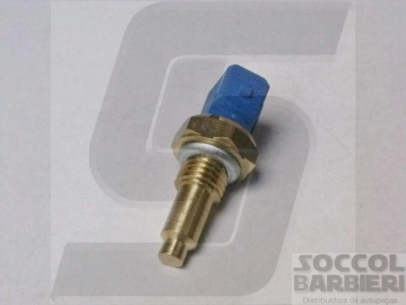 SENSOR TEMPERATURA/PLUG ELETRÔNICO ÁGUA INJEÇÃO ELETRÔNICA COR AZUL FIAT SPI TODOS VW GOL/PARATI/SANTANA/POLO CLASSIC