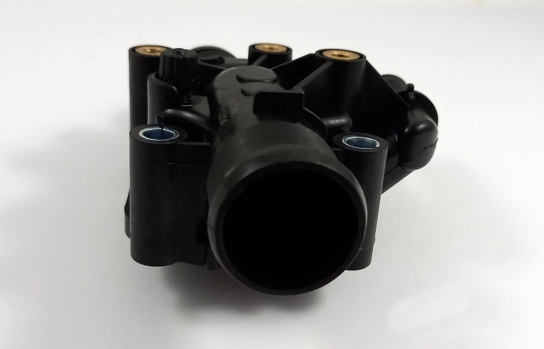 VALVULA TERMOSTATICA PLASTICA COM SENSOR CITROEN C3/C4 1.6 16V - PEUGEOT 206/207/307 1.6 16V