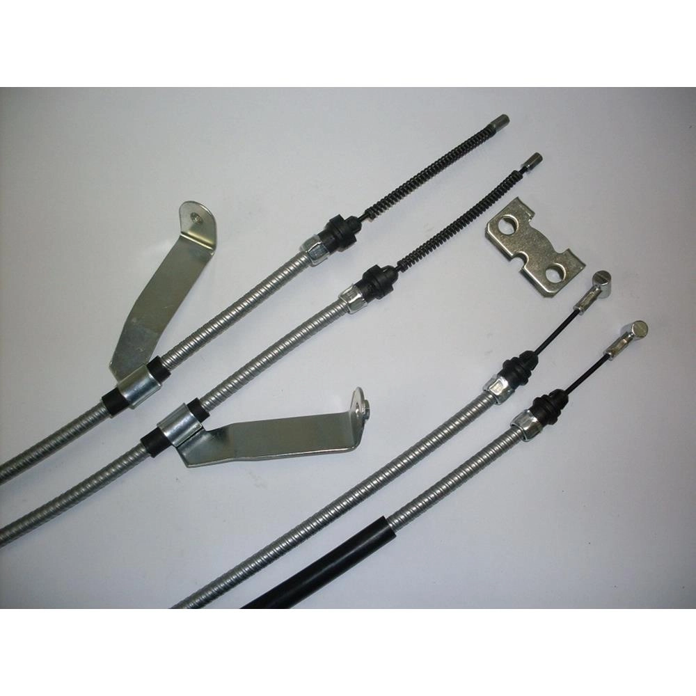 CABO FREIO TRASEIRO 1605MM JOGO COM 2 CABOS FORD NOVO FIESTA 2002/ ECOSPORT 2003/ C/2