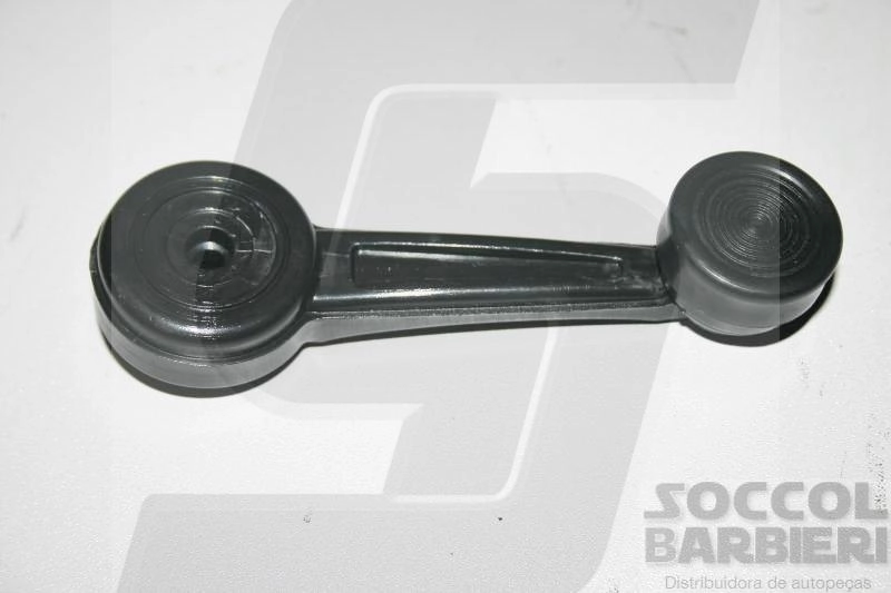 MANIVELA VIDRO FORD CORCEL/BELINA/DEL REY/PAMPA/F-100/1000/4000 - PRETA PLASTICO