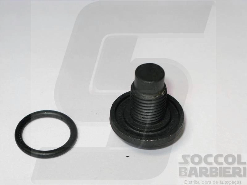 BUJÃO CÁRTER ÓLEO MOTOR COM ANEL VEDAÇÃO CARTER FORD FIESTA/KA/COURIER/ESCORT ZETEC