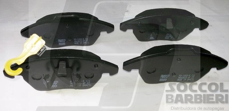 PASTILHA FREIO RODA DIANTEIRA COM ALARME VW JETTA 06/18 PASSAT 05/20 TIGUAN 09/18 AUDI A1 10/18 A3 05/16 TT