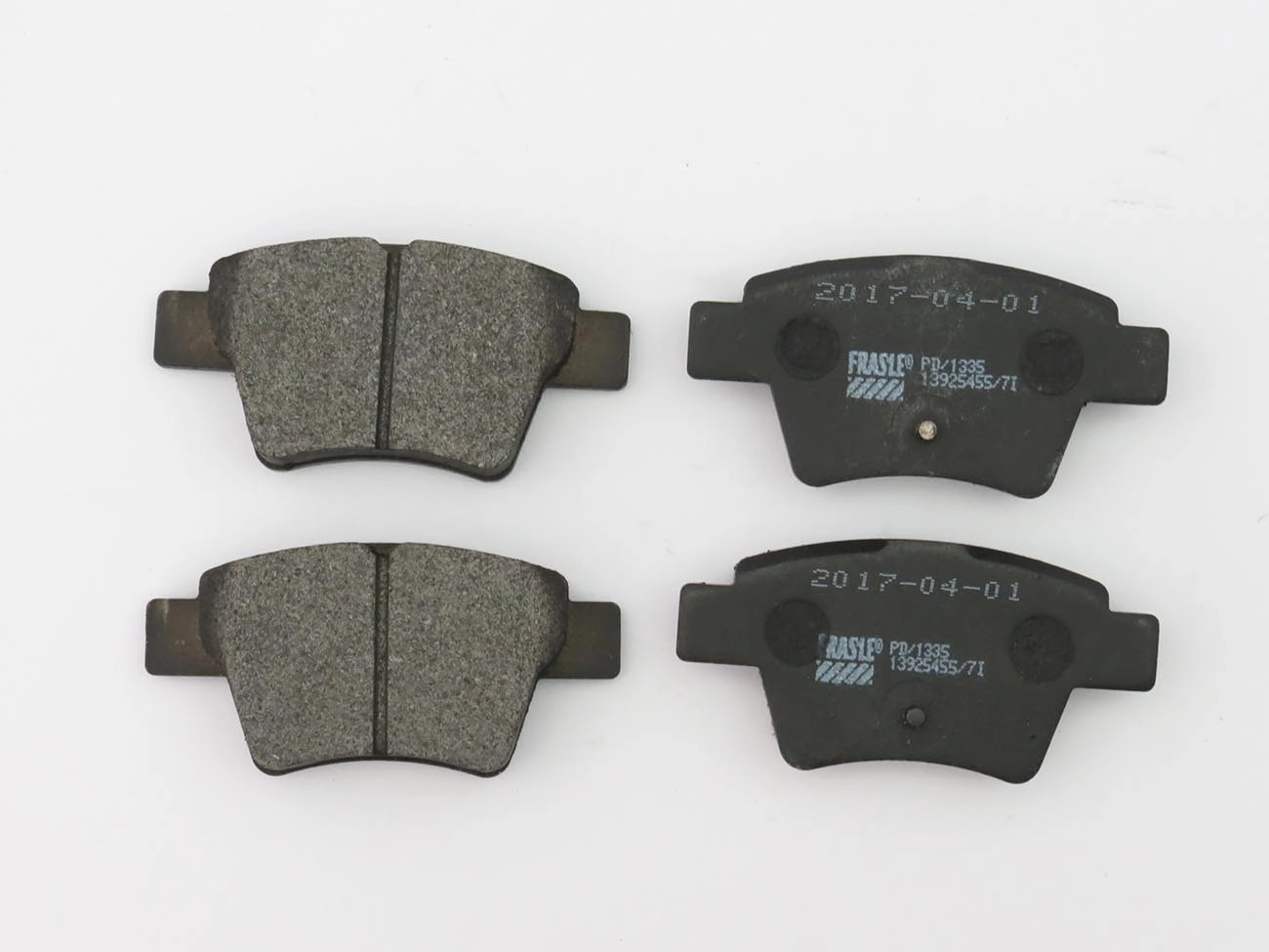 PASTILHA DE FREIO TRASEIRA CITROEN C4 09/13 - PALLAS 07/13 - PEUGEOT 307 04/10