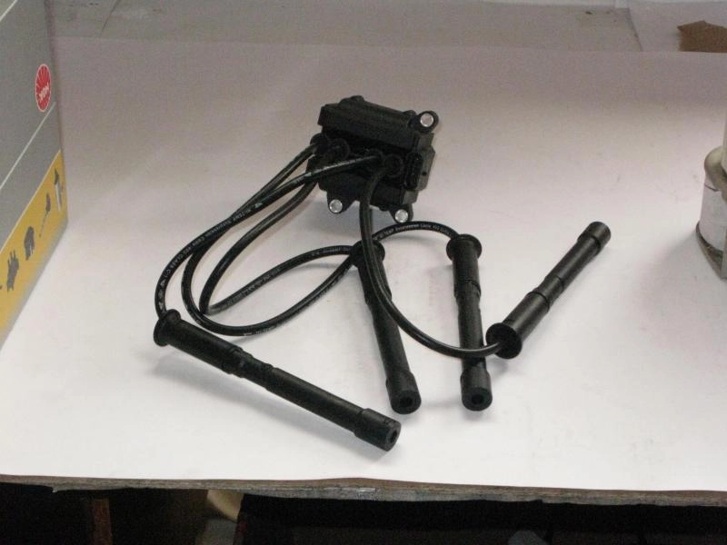 BOBINA IGNIÇÃO 4 PINOS 3 PARAFUSOS COM CABOS PEUGEOT 206 1.0 16V 01/05 RENAULT CLIO/KANGOO/TWINGO 00/05