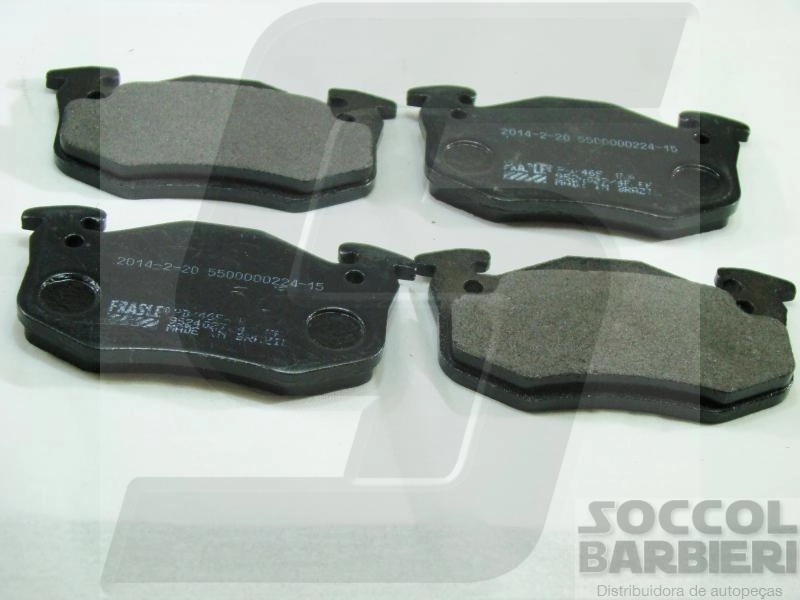 PASTILHA FREIO RODA TRASEIRA CITROEN XSARA BREAK/EXCLUSIVE 1.6/1.8 97/ GLX ZX TODOS