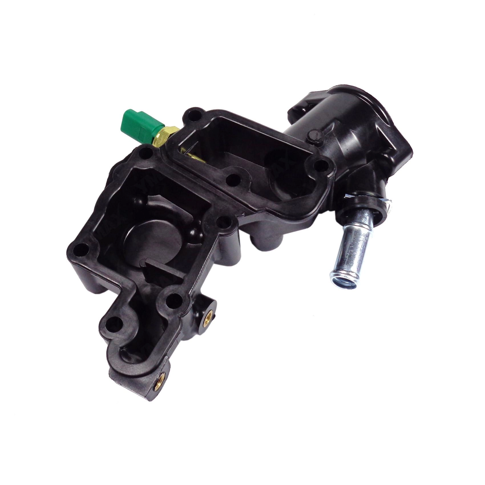 CARCAÇA PLÁSTICA COM VÁLVULA TERMOSTÁTICA PEUGEOT 206/207/HOGGAR 1.4 05/13 8V - MOTOR TU3JP