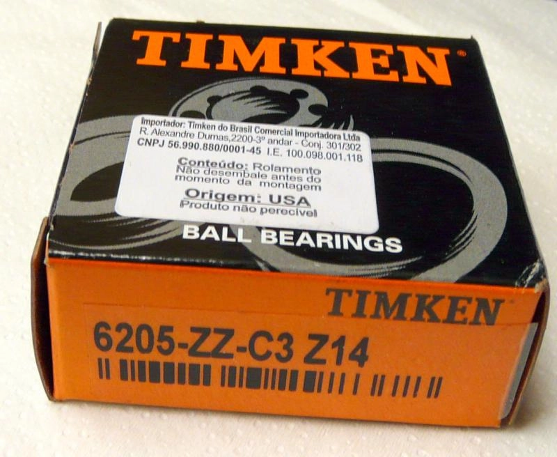ROLAMENTO INDUSTRIAL 25X52X15MM TIMKEN