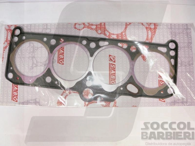 JUNTA CABEÇOTE FIBRA 2 FUROS VW KOMBI DIESEL