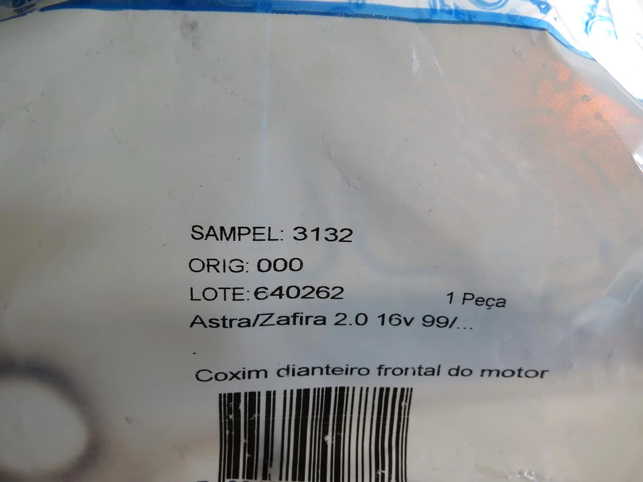 COXIM MOTOR DIANTEIRO ESQUERDO GM ASTRA/ZAFIRA 2.0 16V 99/