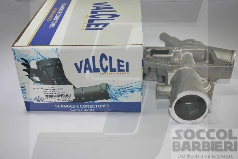 CARCAÇA BOMBA DA ÁGUA ALUMÍNIO VW GOL/VOYAGE/PARATI/SAVEIRO 89/96 - FORD ESCORT/VERONA - AE/CHT