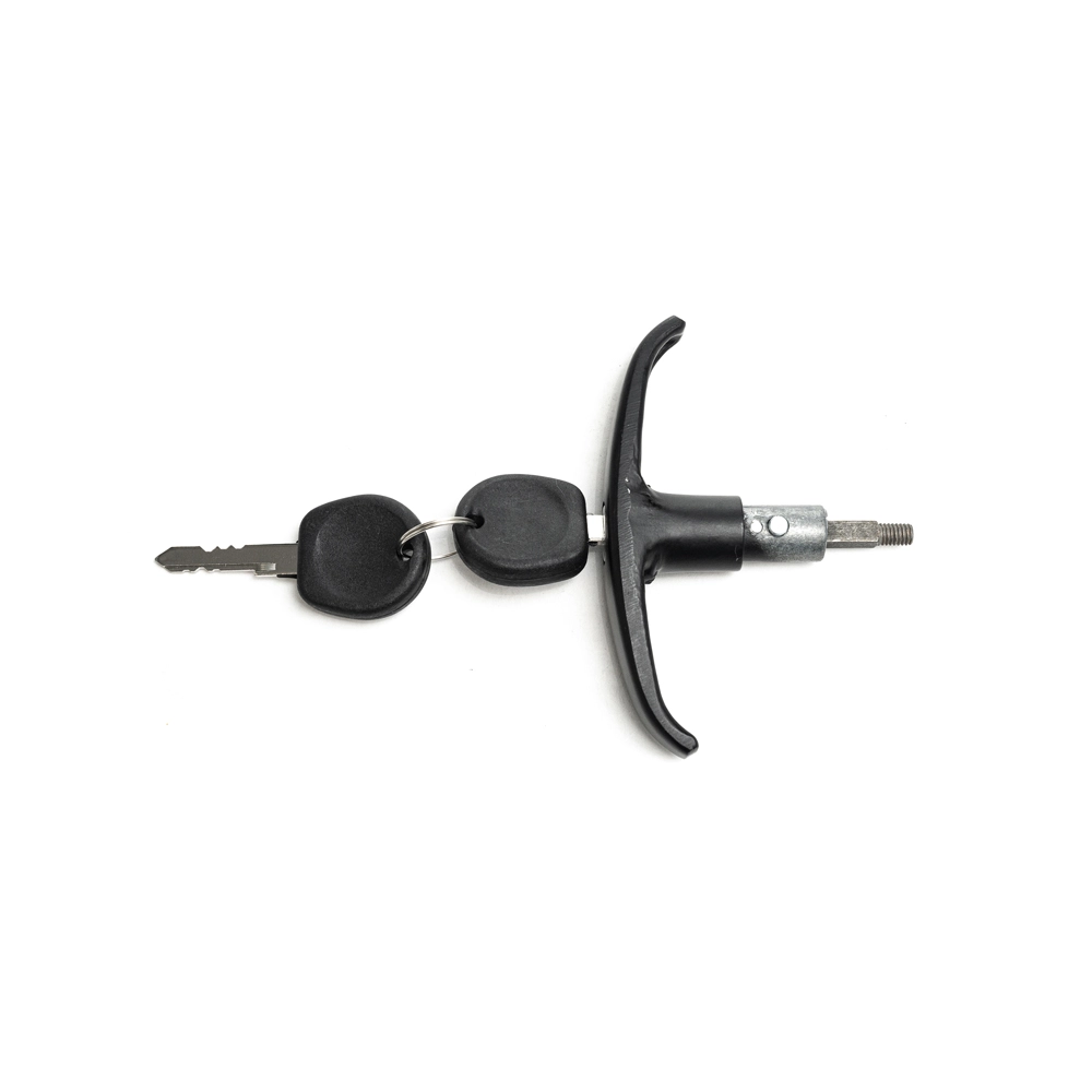 FECHADURA PORTA MALAS VW KOMBI KLIPPER 76/ - BOTAO TAMPA SUPERIOR C/CHAVE - PRETO