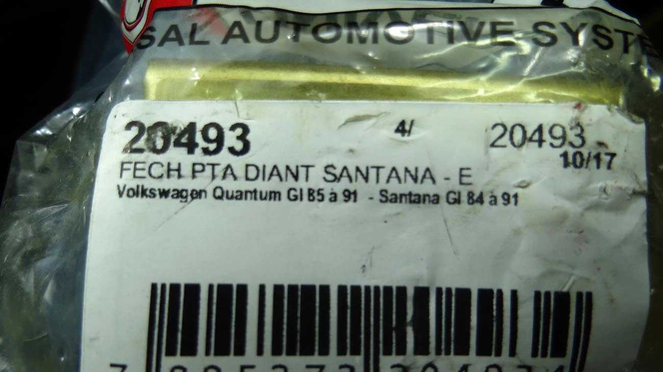 FECHADURA PORTA VW SANTANA/QUANTUM /90 DIANTEIRA - ESQUERDA
