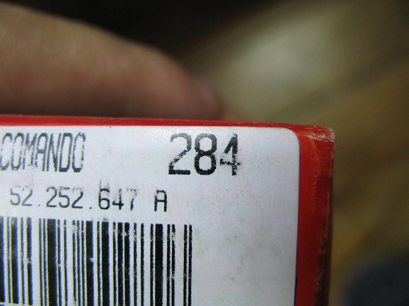 EIXO COMANDO GM MONZA 1.6 82/86 GASOLINA - 1.8 82/86 ALCOOL/GASOLINA