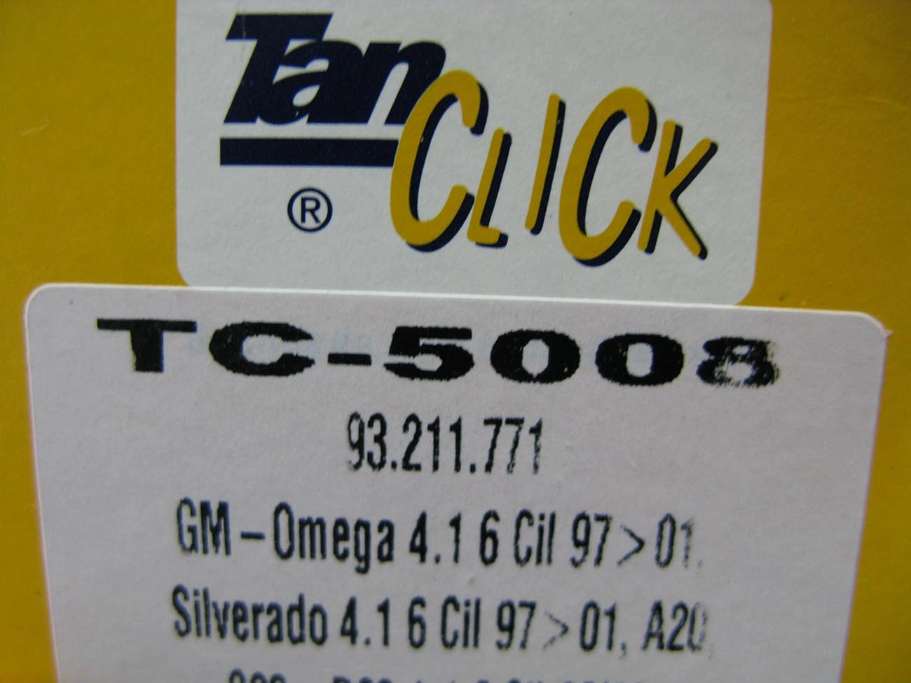 TAMPA OLEO GM A-20/C-20 - D-20 1.4/4.1 /1996 - OMEGA/SILVERADO 4.1 6CIL 1997/2001