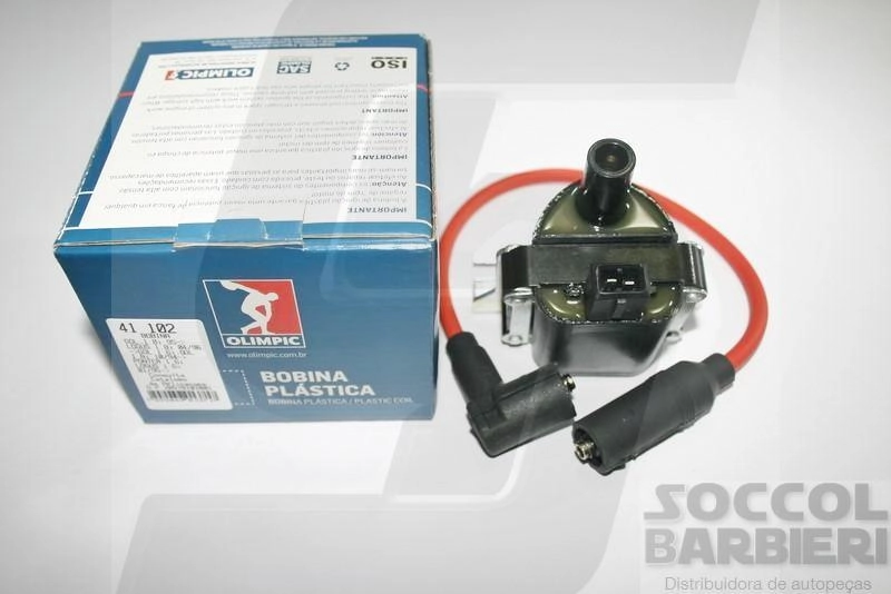 BOBINA DE IGNIÇÃO VW GOL/PARATI/SAVEIRO/SANTANA/QUANTUM TODOS /96 - 2 PINOS
