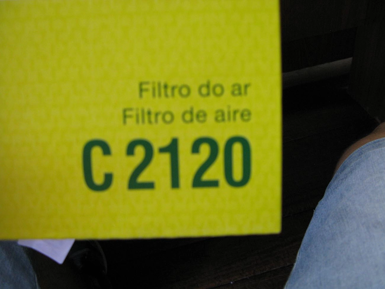 FILTRO AR FIAT 147/OGGI/SPAZIO/FIORINO/UNO MILLE /91
