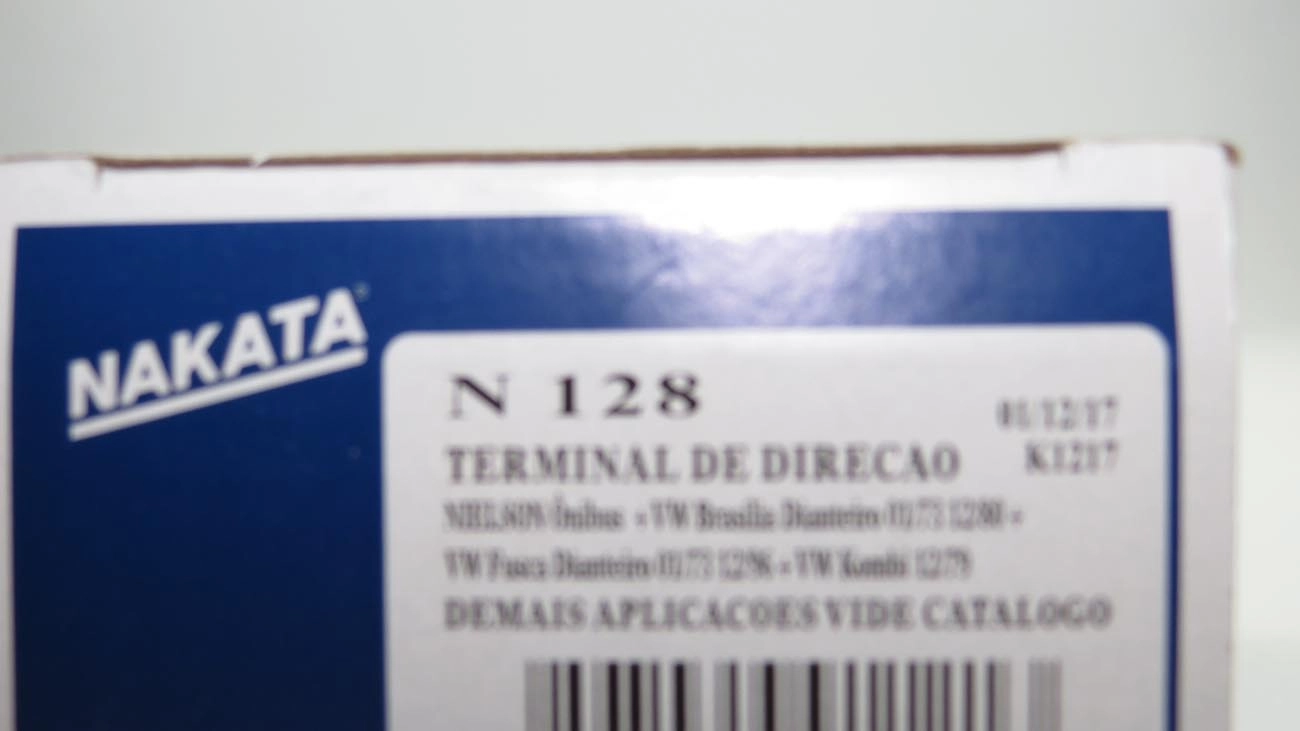 TERMINAL DIREÇÃO DIREITO ROSCA DIREITA PARA BARRA LONGA VW FUSCA/BRASILIA/VARIANT I RETO
