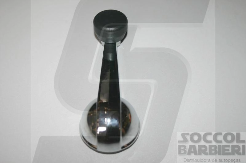 MANIVELA VIDRO GM A/C/D-10/14/60 /80 - CROMADA C/PARAFUSO - METAL